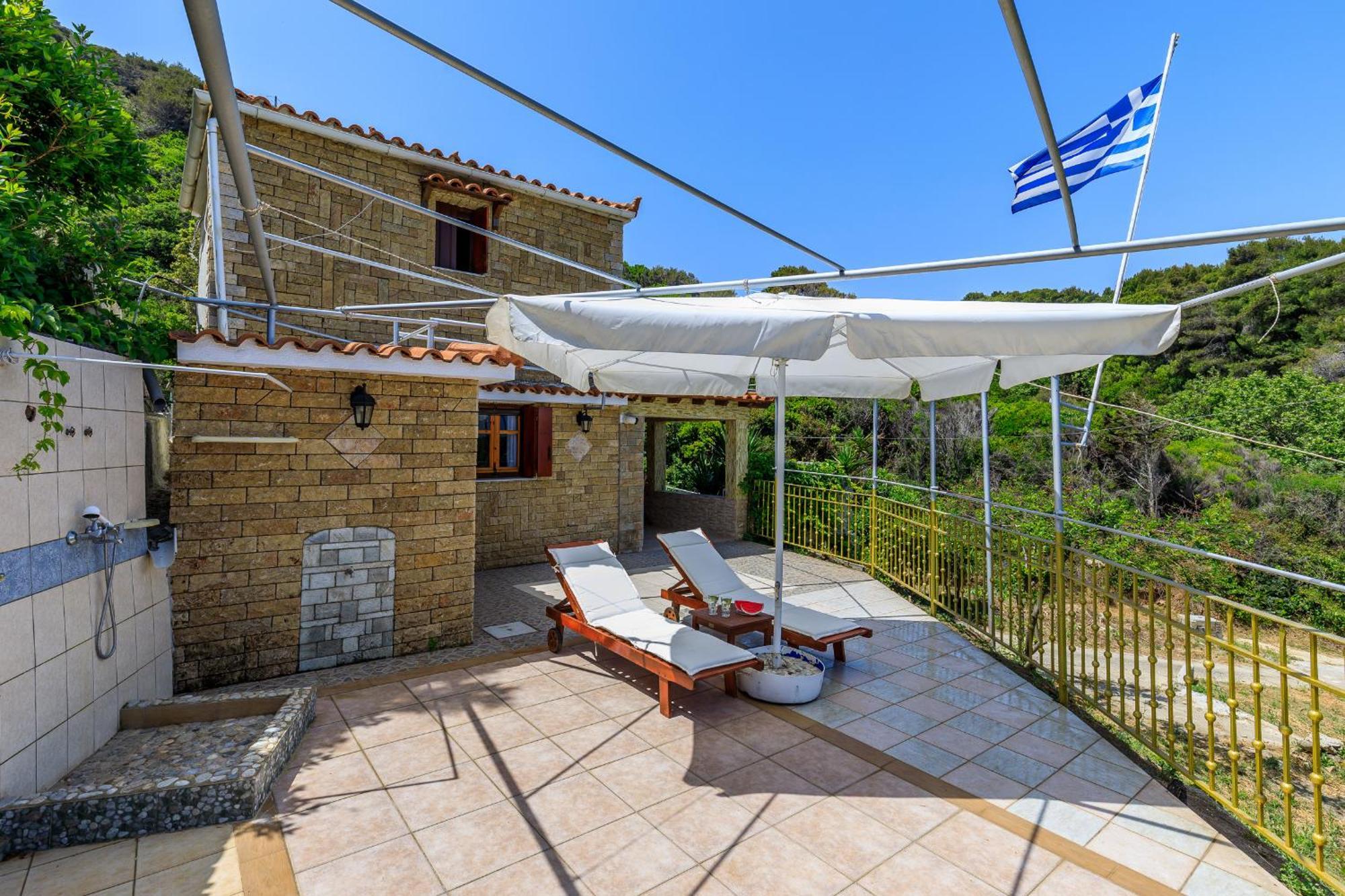 Nerissa Cottage - Skopelos Glossa Atheato Exterior foto